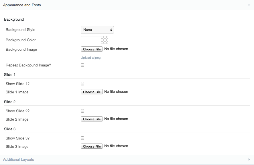 Example settings generated by grunt-shopify-theme-settings. Example settings generated by grunt-shopify-theme-settings.